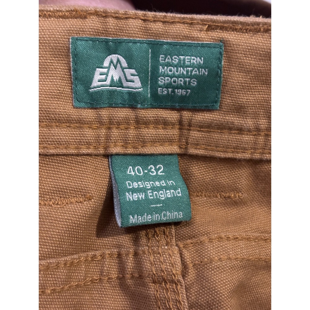 EMS Fencemender Rebar pants men's size 40/32 new with tags double knee gold tan - Picture 3 of 7